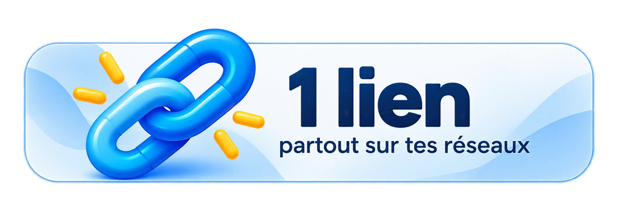 1 lien partout sur tes réseaux